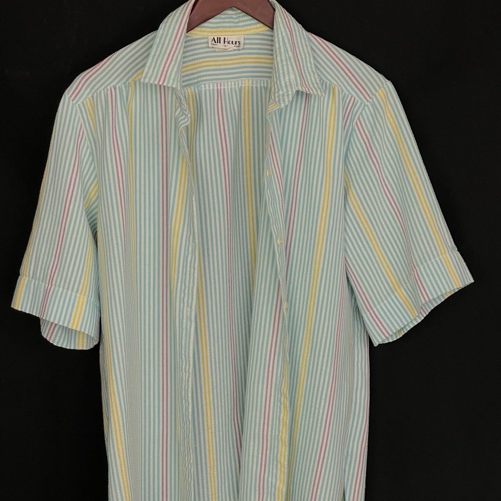 Multicolored striped All Hours Paris Milan blouse